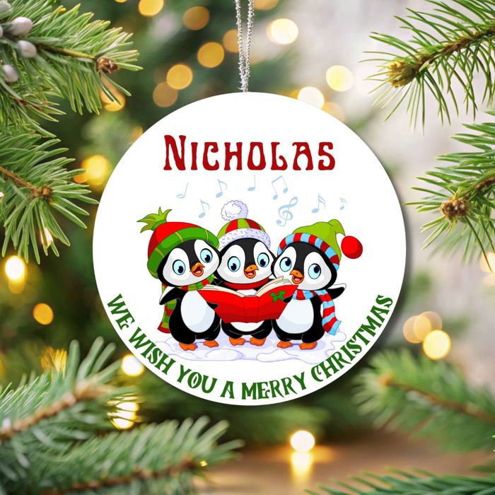 Personalized Christmas Ornaments | 5 Designs