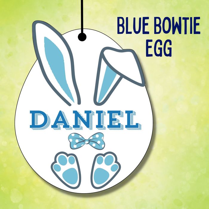 Personalized Easter Basket Tags | 8 Designs