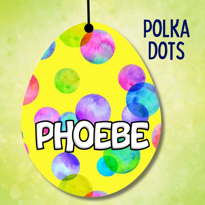 Personalized Easter Basket Tags | 8 Designs