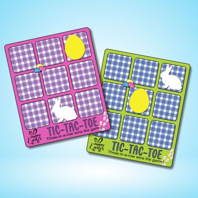 Easter Tic Tac Toe Game | 2 Designs