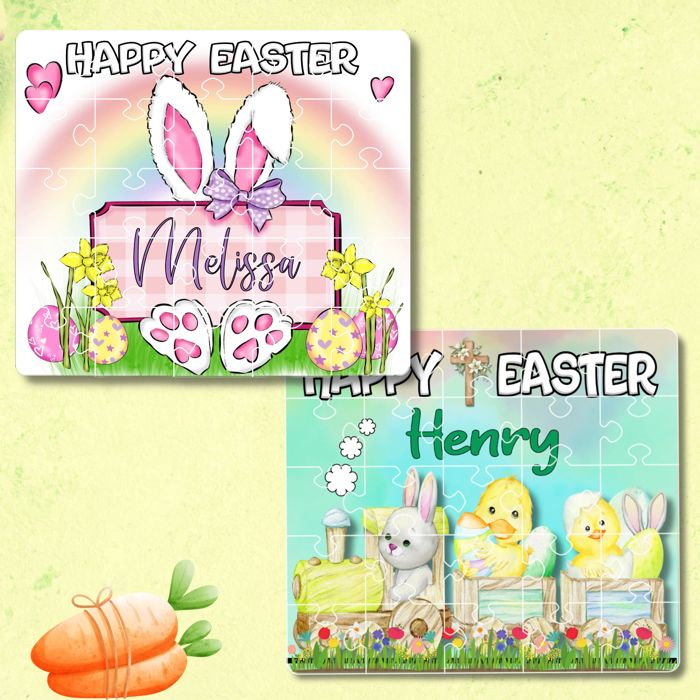 Personalized Easter Puzzles | 2 Designs