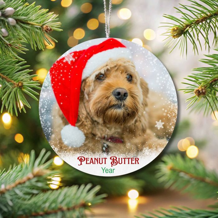 Personalized Merry Christmas Ornament