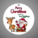 Santa Personalized Christmas Ornaments | 4 Designs