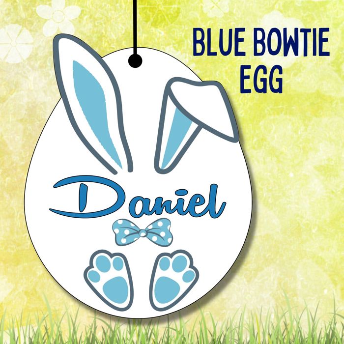 Personalized Easter Basket Tags | 8 Designs