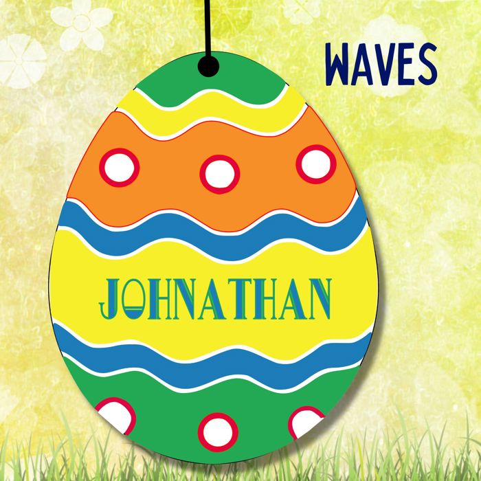 Personalized Easter Basket Tags | 8 Designs