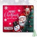 Santa & Friends Personalized Christmas Puzzles | 5 Designs