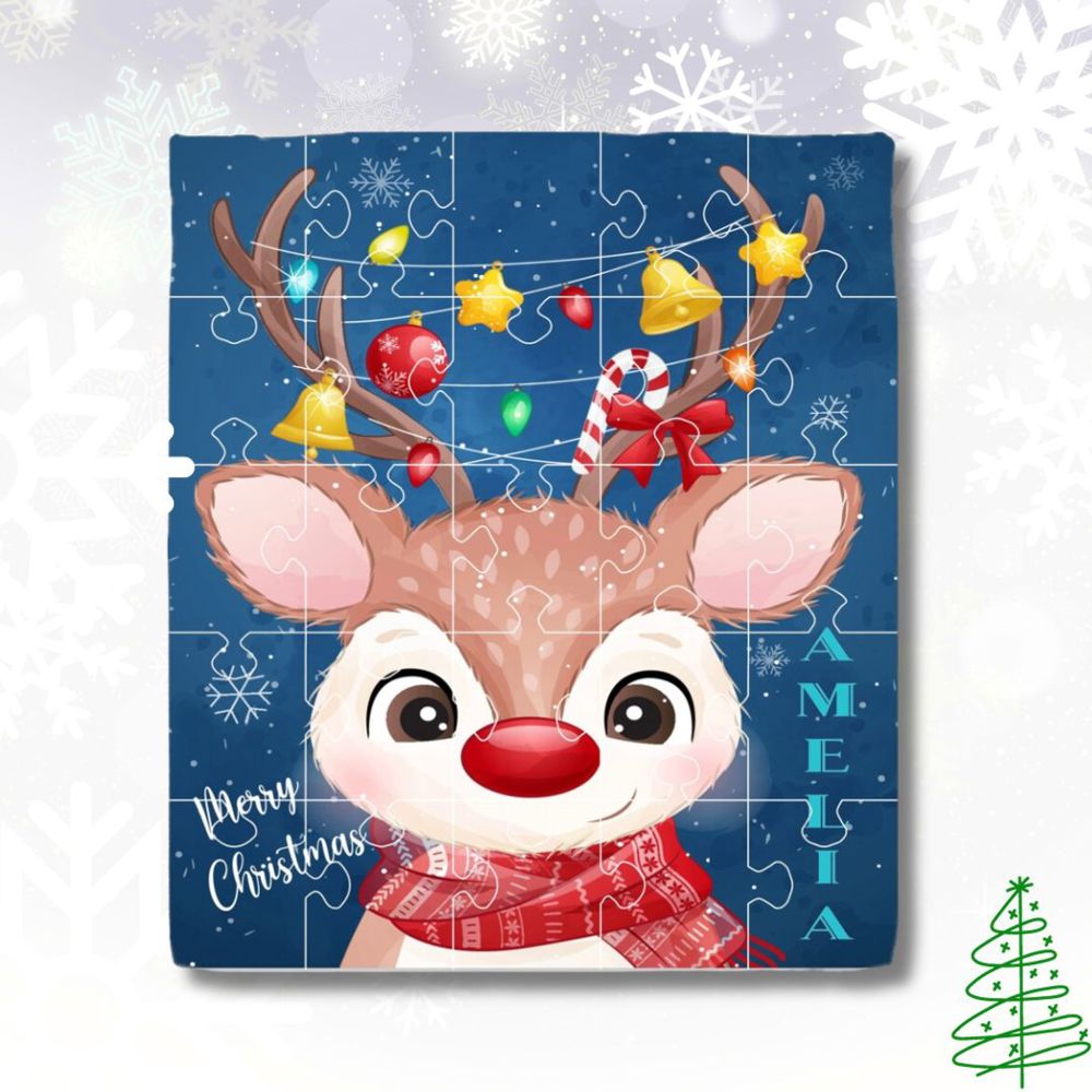 Personalized Christmas Puzzles | 5 Designs