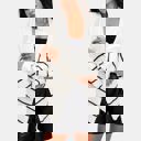 Large Cozy Open Front Striped Knit Cardigan with Relaxed Long Sleeves Soft Textured Fabric Comfortable Slouchy Fit Classic Stripe Pattern