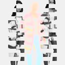  Longline Striped Knit Cardigan with Soft Cozy Texture Relaxed Open Front Design Comfortable Long Sleeves Bold Multi Stripe Pattern