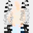  Open Weave Button Front Knit Cardigan with Pointed Collar Stylish Textured Design Lightweight Breathable Feel Long Sleeve Silhouette and Chic Layering Piece for Casual to Dressy Everyday Outfits