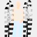 Medium Open Weave Button Front Knit Cardigan with Pointed Collar Stylish Textured Design Lightweight Breathable Feel Long Sleeve Silhouette and Chic Layering Piece for Casual to Dressy Everyday Outfits