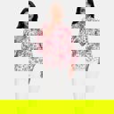 Medium Floral Button Front Blouse with Ruffle Trim Neckline Soft Lightweight Fabric Long Sleeves Intricate Floral Print and Feminine Polished Style Perfect for Work Brunch and Effortless Everyday Outfits