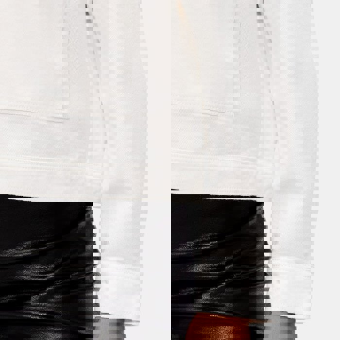 Embroidered Button Front Jacket with Stylish Floral Outline Design Soft Structured Fabric Front Patch Pockets Classic Collar and Versatile