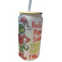  Funny Christmas Tumbler Can Glass 18oz 