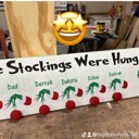  And the stockings were hung stocking holder sign 