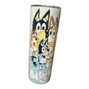  Bluey tumbler 20oz with lid & straw cartoon tumblers 