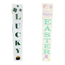  5 foot reversible porch sign 40+ designs happy Easter lucky happy Valentine’s Day 