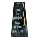  A cord of 3 strands wedding personalized sign w/ date and names 