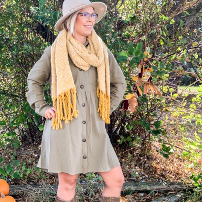 Button Down Shirt Dress