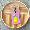 Geometric Bright Silicone Luggage Tags – Fun Travel Bag ID Tags