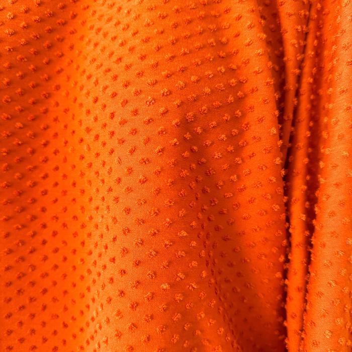 Dotted pumpkin long sleeve top 