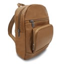 Brown Super Soft Genuine Leather Backpack - 5 Colors