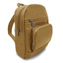 Light Brown Super Soft Genuine Leather Backpack - 5 Colors