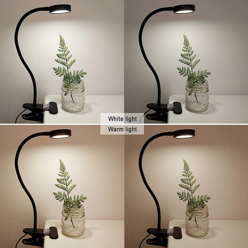 Flexible Gooseneck LED Clamp Reading Desk Night Lamp