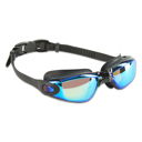 Aqua Anti-Fog Unisex Swim Goggles with Protective Case- 3 Colors