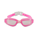 Rose Pink Anti-Fog Unisex Swim Goggles with Protective Case- 3 Colors