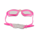 Rose Pink Anti-Fog Unisex Swim Goggles with Protective Case- 3 Colors