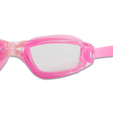 Rose Pink Anti-Fog Unisex Swim Goggles with Protective Case- 3 Colors