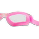 Rose Pink Anti-Fog Unisex Swim Goggles with Protective Case- 3 Colors