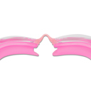 Rose Pink Anti-Fog Unisex Swim Goggles with Protective Case- 3 Colors