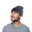 Gray Fleece Lined Fold Over Thermal Winter Hat