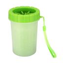 Green Easy Compact Portable Pet Paw Washer Cleaner