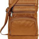 Light Brown Krediz Genuine Leather Cross Body Handbag - Soft & Durable Crossbody Bags- Standard Size