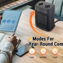  Electric Portable Personal Space Fast Indoor & Outdoor Heater