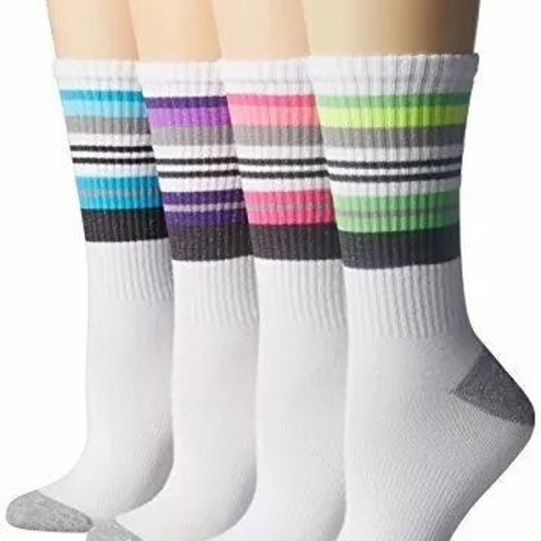 Hanes X-Temp 4 Pairs Crew Socks