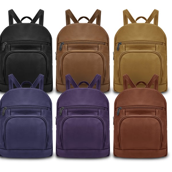 Super Soft Genuine Leather Backpack - 5 Colors