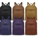  Super Soft Genuine Leather Backpack - 5 Colors