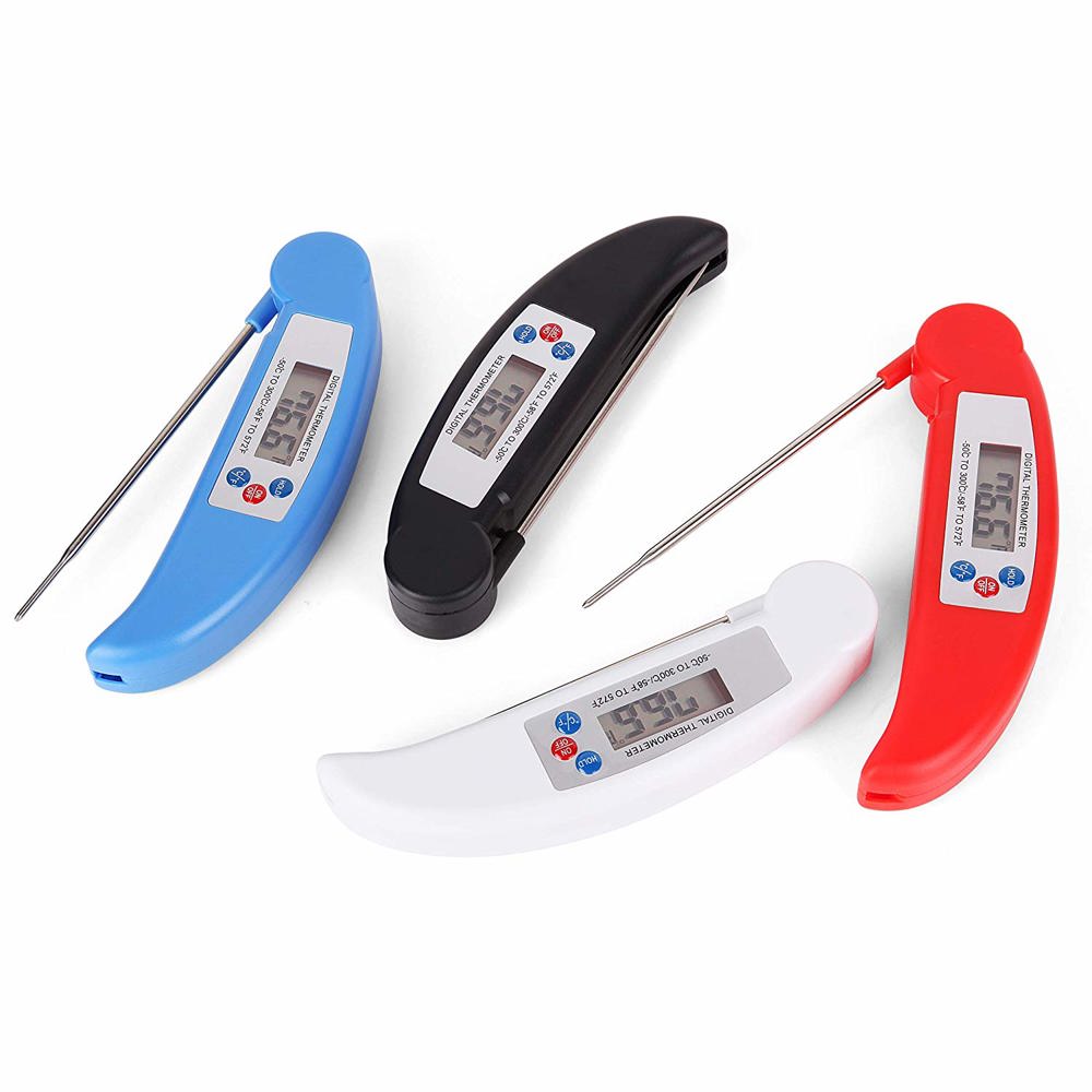 Instant Digital Meat Thermometer Probe for Grilling and Cooking- Random Color