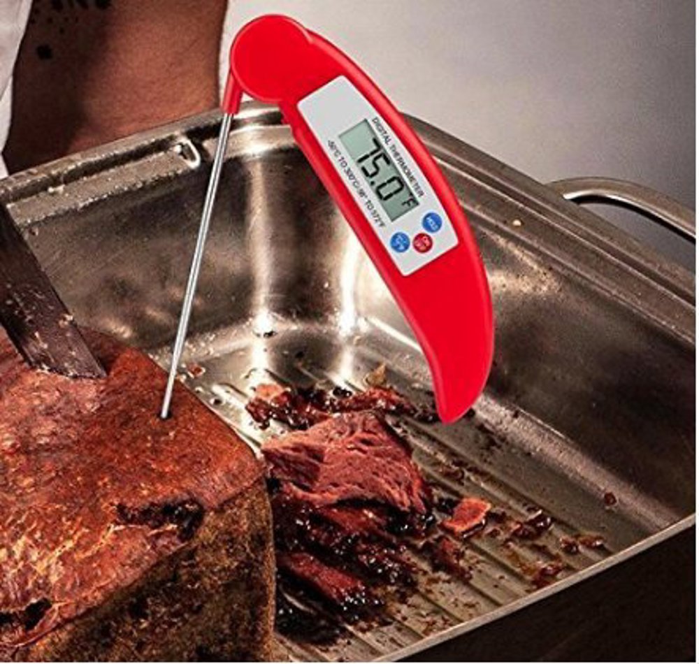 Instant Digital Meat Thermometer Probe for Grilling and Cooking- Random Color