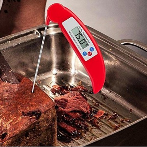 Instant Digital Meat Thermometer Probe for Grilling and Cooking- Random Color