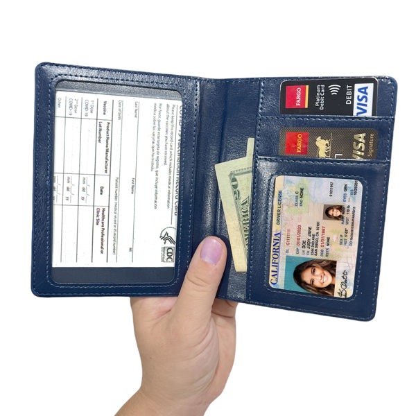 Vaccination Card Holder Passport Wallet