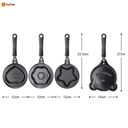  Set of 4 Breakfast Egg Omelet Pancake Flip Non-Stick Pan