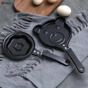  Set of 4 Breakfast Egg Omelet Pancake Flip Non-Stick Pan