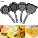  Set of 4 Breakfast Egg Omelet Pancake Flip Non-Stick Pan