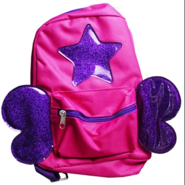 Mini Wings with Star 9" Mini Kids Backpack