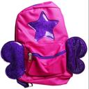  Mini Wings with Star 9" Mini Kids Backpack